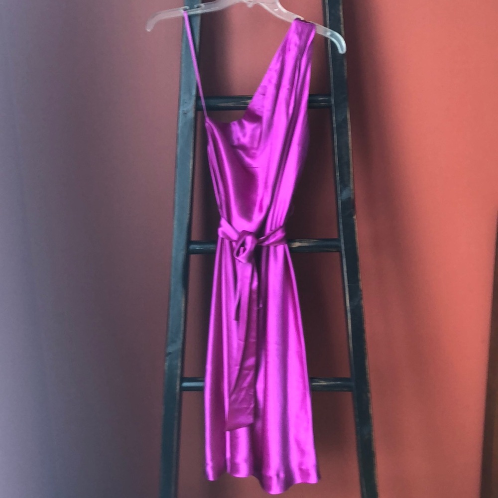 Banana republic size 12 petite fuchsia dress